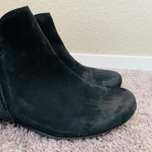 ABEO Lanora Metatarsal Black Leather Ankle Boots Booties Size 9 - Picture 5 of 11